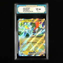 TQG 10 PRISTINE 2025 Pokemon ENG Tapu Koko ex #H JTG EN 051/159 RR - Image 2