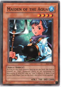 Yugioh - Maiden of the Aqua PGD-008 Unlimited - Pharaonic Guardian - Image 1