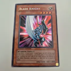 Yu-Gi-Oh! Blade Knight CT1-EN002 2004 Tin Limited Ed Holo Secret Rare - Image 1