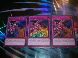3x Dragon's Mind 1st Edition Secret Rare RA05-EN082 Yu-Gi-Oh! - Image 1