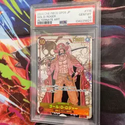 Gol D. Roger One Piece OP09 Emperors in the New World SEC Japanese #118 PSA 10 - Image 4