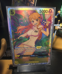 Namco Nami OP08-106 Two Legends Foil Super Rare Full Art Special 5000 Power - Image 1