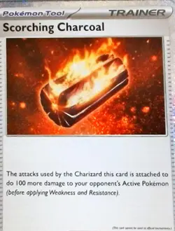 Pokemon | Trading Card Game Classic | Scorching Charcoal | 026/034 | NM Holo - Image 1