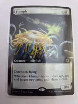 mtg, Flumph (Extended Art) Adventures in the Forgotten Realms Foil NM - Image 1