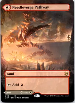 Needleverge Pathway (Borderless) Zendikar Rising, 288 NM - Image 1