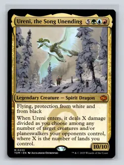 MtG - Ureni The Song Unending - Tarkir Dragonstorm - TDM 0233 Mythical - Image 1