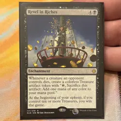 Magic: The Gathering Revel in Riches 117/279 Ixalan Enchantment non foil mtg tcg - Image 1