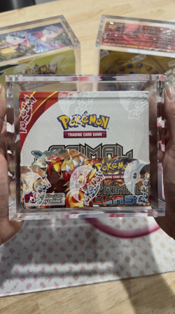Pokemon Magnetic Booster Box Acrylic Case! Pokemon Card Protective Display! - Image 2