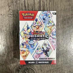 Pokemon Prismatic Evolutions Factory Sealed Booster Bundle Box - Image 1