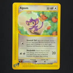 Aipom 67/147 - Aquapolis - Pokemon Card - Image 1