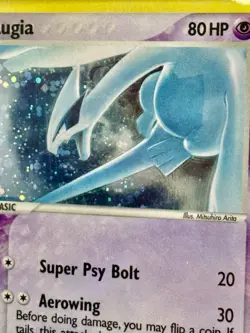 2007 Pokemon Pop Series 5 #2 Lugia Holo PSA 8 With Multiple Partial Swirls - Image 4