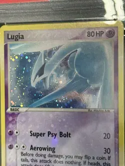 2007 Pokemon Pop Series 5 #2 Lugia Holo PSA 8 With Multiple Partial Swirls - Image 5