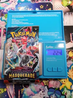 VERY HEAVY Pokemon TCG S&V Twilight Masquerade Sealed Booster Pack 22.4g - Image 1