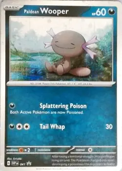 Pokemon | SV: Scarlet & Violet Promo Cards | Paldean Wooper - | 041 | NM Holo - Image 1