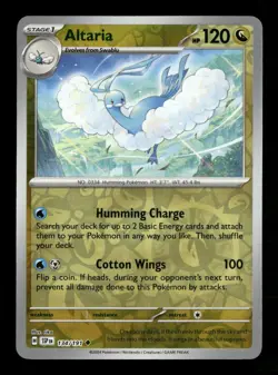 Altaria Surging Sparks 134/191 Pokemon Reverse Holo Near Mint rika - Image 1