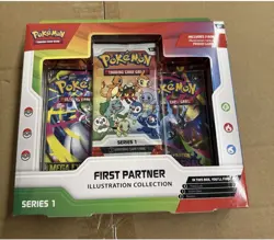 Pokemon TCG First Partner Illustration Collection Series 1 new - Image 1