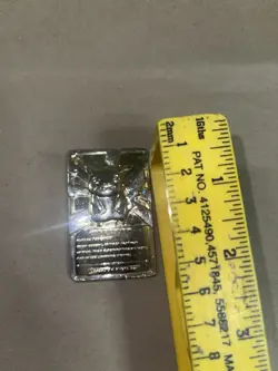 #25 Pokemon 23k Gold Plated PIKACHU Trading card. Nintendo 1999 - Image 2