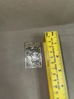 #25 Pokemon 23k Gold Plated PIKACHU Trading card. Nintendo 1999 - Image 3