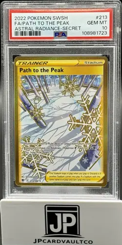 Pokemon 2022 Astral Radiance Path To The Peak PSA 10 Gem Mint 213/189 - Image 1