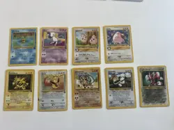 Pokemon Black Star Promo Lot (9) Psyduck Mew Igglybuff Cleffa Electabuzz Eevee + - Image 1
