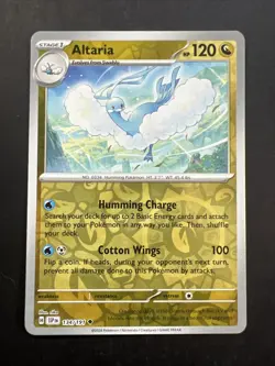 Altaria Reverse Holo - 134/191 - Surging Sparks Pokemon 2024 - Image 1