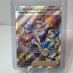Pokemon Miss Fortune Sisters 194/196 Lost Origin Ultra Rare Full Art Holo NM/M - Image 1