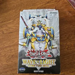YUGIOH 1ST ED WAVE OF LIGHT STRUCTURE DECK FACTORY SEALED NEW - Image 1