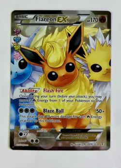 Flareon EX 2016 Pokemon Generations Radiant Collection #RC28/RC32 * Near Mint - Image 1