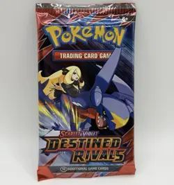Pokemon TCG Destined Rivals Booster Pack (arts may vary) - Image 1