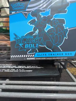 Pokemon Black Bolt TCG Elite Trainer Box New Sealed - Image 1