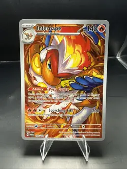 Pokemon TCG Infernape 173/167 Sv06: Twilight Masquerade Holo - Image 2