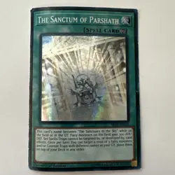 1ST EDITION THE SANCTUM OF PARSHATH 1996 SR05-EN025 YUGIOH CARD - Image 1