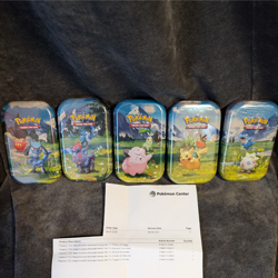 Ascended Heroes - Sealed Mini Tins - X5 from Pokemon Center - Image 1