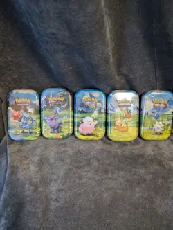 Ascended Heroes - Sealed Mini Tins - X5 from Pokemon Center - Image 2