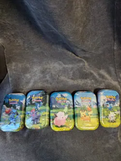 Ascended Heroes - Sealed Mini Tins - X5 from Pokemon Center - Image 3