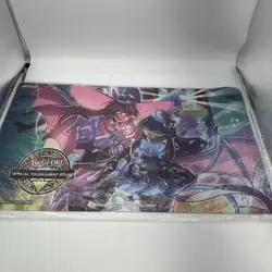 Yugioh Official Konami OTS Evil Twin Ki-Sikil & Lil-La Playmat New! 24x14 Promo - Image 2