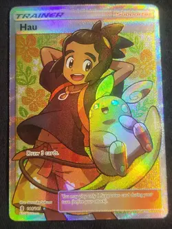 Pokemon 2017 Guardians Rising Hau Full Art 144/145 - Image 1