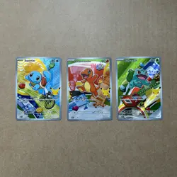 Pokemon First Partner Illustration Collection Kanto Gen 1 Starter - PACK FRESH✅ - Image 1