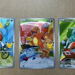 Pokemon First Partner Illustration Collection Kanto Gen 1 Starter - PACK FRESH✅ - Image 3