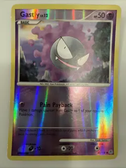 Gastly - 82/130 - Pokemon Diamond & Pearl Reverse Holo Rare - Image 1