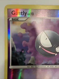 Gastly - 82/130 - Pokemon Diamond & Pearl Reverse Holo Rare - Image 3