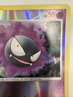 Gastly - 82/130 - Pokemon Diamond & Pearl Reverse Holo Rare - Image 4
