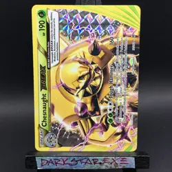 ERROR NM Chesnaught Break Upside-Down Back Misprint Breakthrough 12/162 Pokemon - Image 1