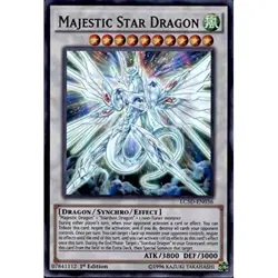 LC5D-EN036 Majestic Star Dragon Super Rare 1st Edition Near Mint YuGiOh TCG - Image 1