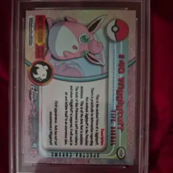 2000 Topps Chrome Pokemon TV Spectra #40 Wigglytuff PSA 10-POP 14 - Image 4