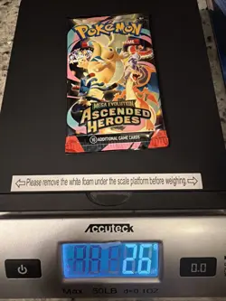 Heavy Pokemon Ascended Heroes Booster Pack, Potential God PackU! - Image 1