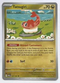 Tatsugiri 131/167 Uncommon Twilight Masquerade Pokemon Lightly Played - Image 1