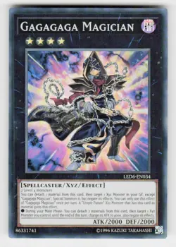 Legendary Duelists: Magical Hero #LED6-EN034 Gagagaga Magician - Image 1