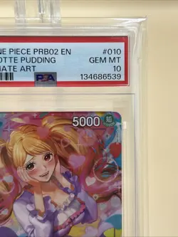 Charlotte Pudding PRB02 010 Alt Art Premium Booster Vol. 2 Foil. PSA 10 POP 34 - Image 3