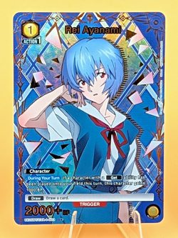 Union Arena Rei Ayanami UE15BT/EVA-1-003 (U*) UE15BT: Evangelion: New Theatrical - Image 1